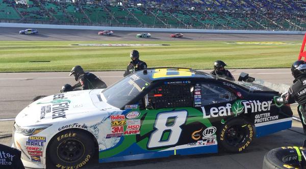 Blake Koch post race report at Kansas Lottery 300
